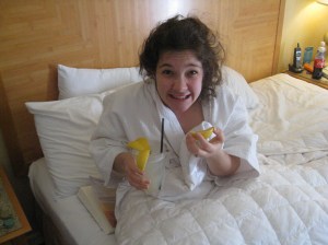 Surviving the first trimester by sniffing lemons